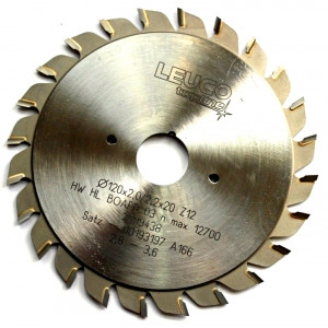 Диск пильный подрезной 120×2.8-3.6×20 z=12×12 F 193197 Leuco